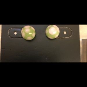 Brand new hand crafted glass earrings